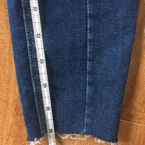 Old Navy Rockstar Mid-Rise Ankle Front Seam 2 - Picture 7 of 9